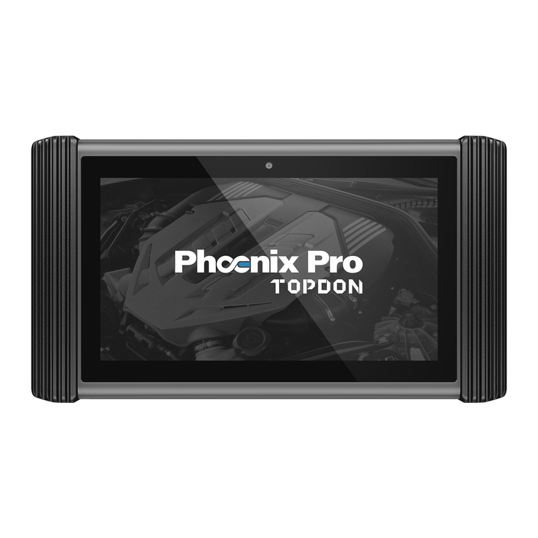 Topdon Phoenix Pro user manual