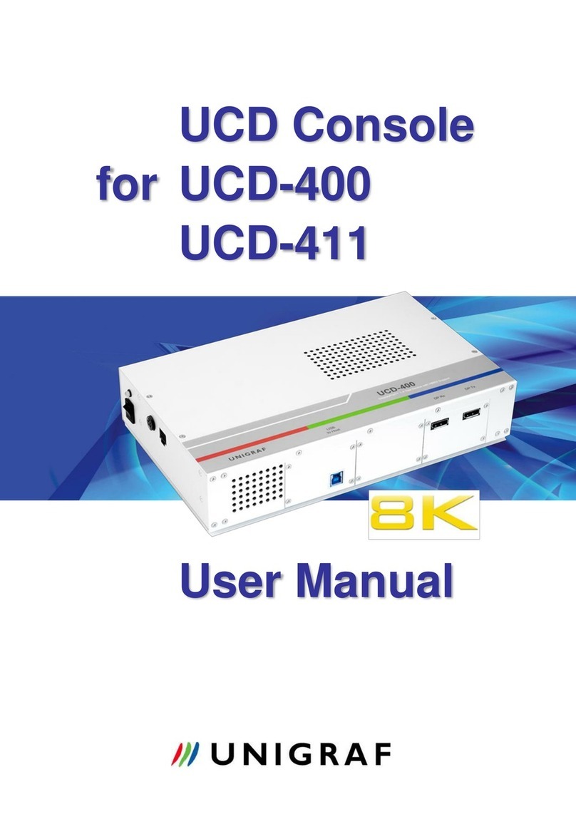 Unigraf UCD-400 user manual