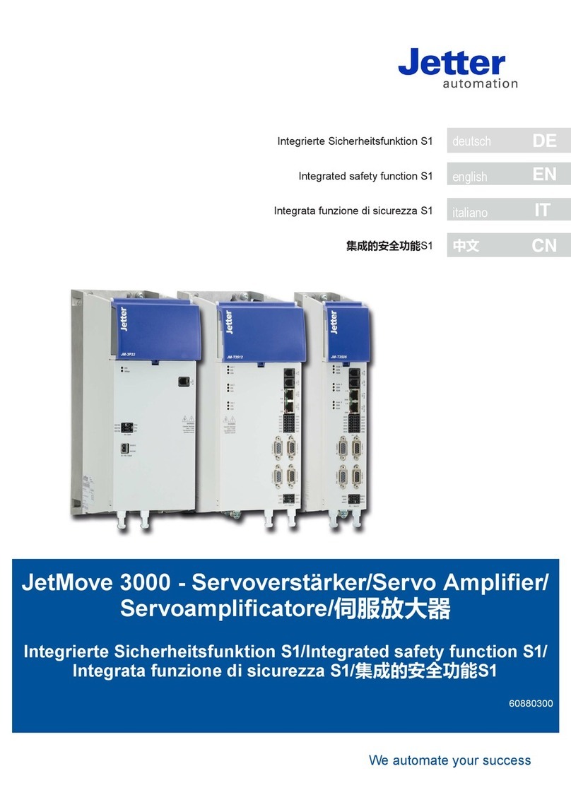 Jetter JM-35 S1 Series manual