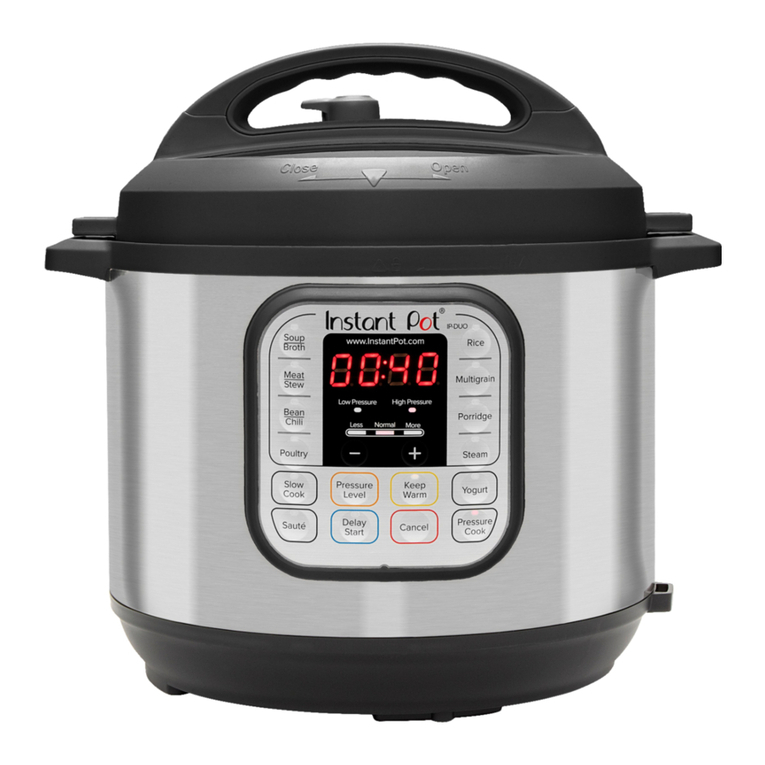 InstantPot IP-DUO Beginner's guide
