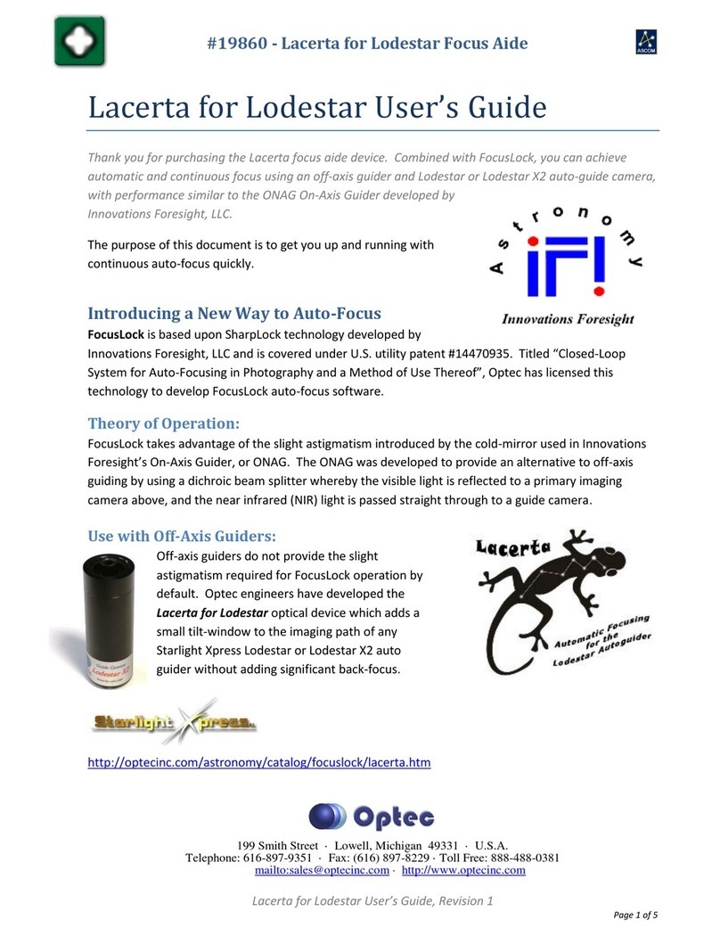 Optec Lacerta user guide
