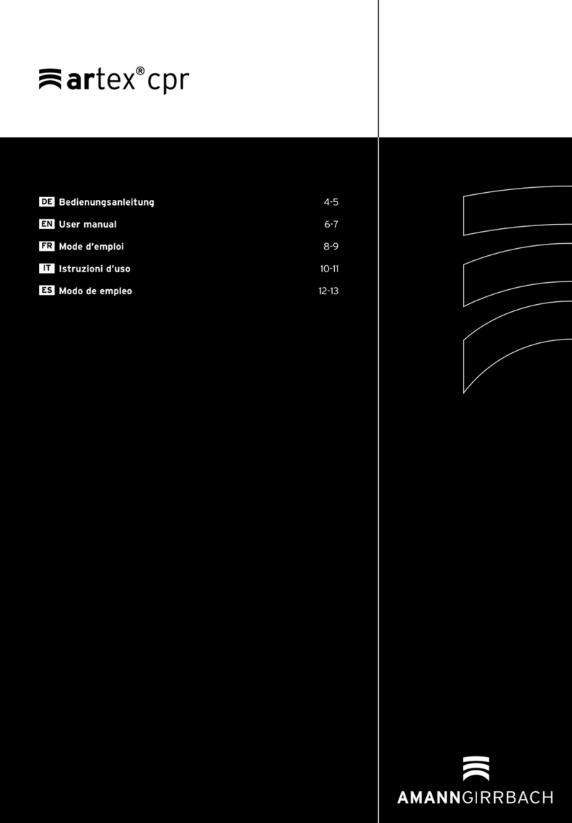 Amanngirrbach ARTEX cpr user manual