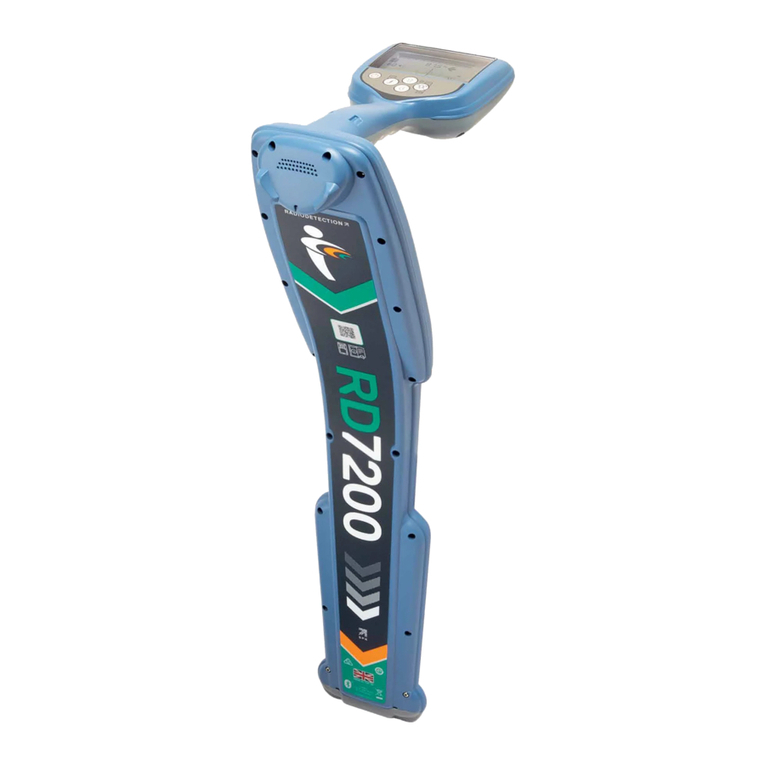 Radiodetection RD7200 user guide