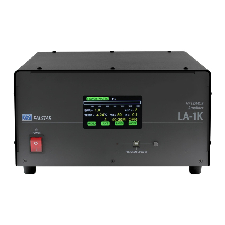 Palstar LA-1K Technical manual