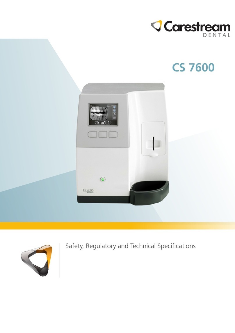 Carestream DENTAL CS 760 User manual Carestream DENTAL CS 760 User manual