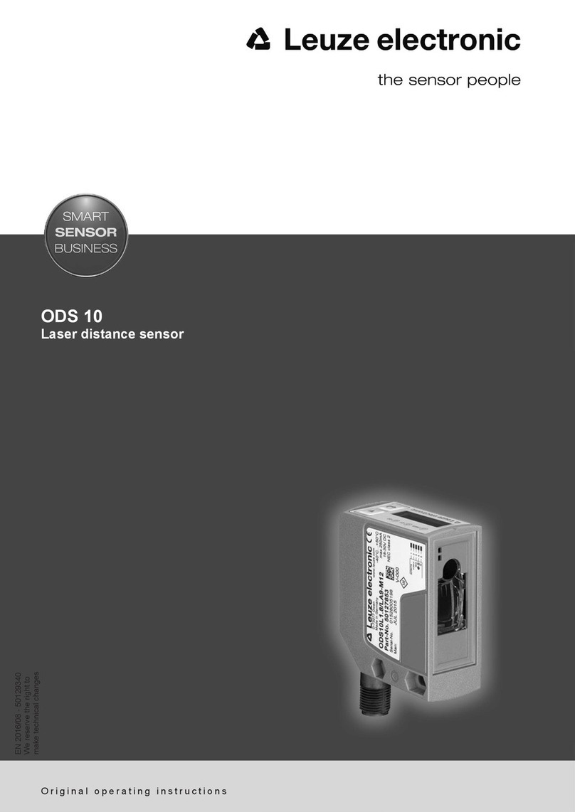 Leuze electronic ODS 10 operating instructions Leuze electronic ODS 10 operating instructions
