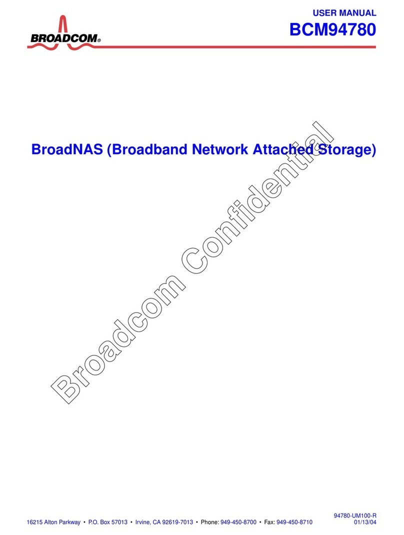 Broadcom BroadNAS User manual