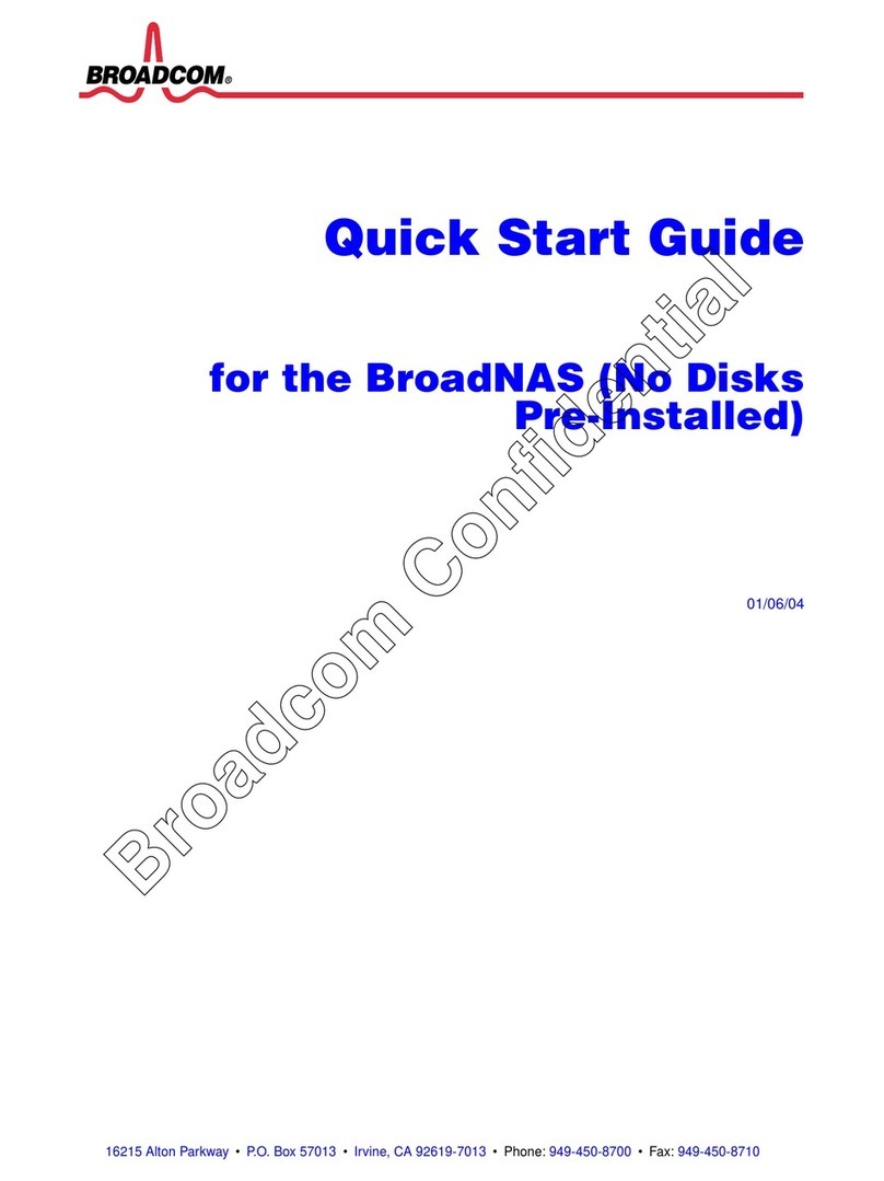 Broadcom BroadNAS User manual