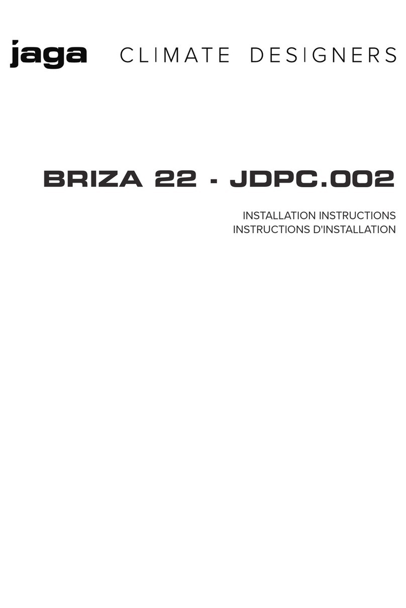 Jaga BRIZA 22 -JDPC.002 User manual
