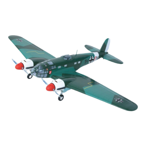 GRAUPNER Heinkel He 111 User manual
