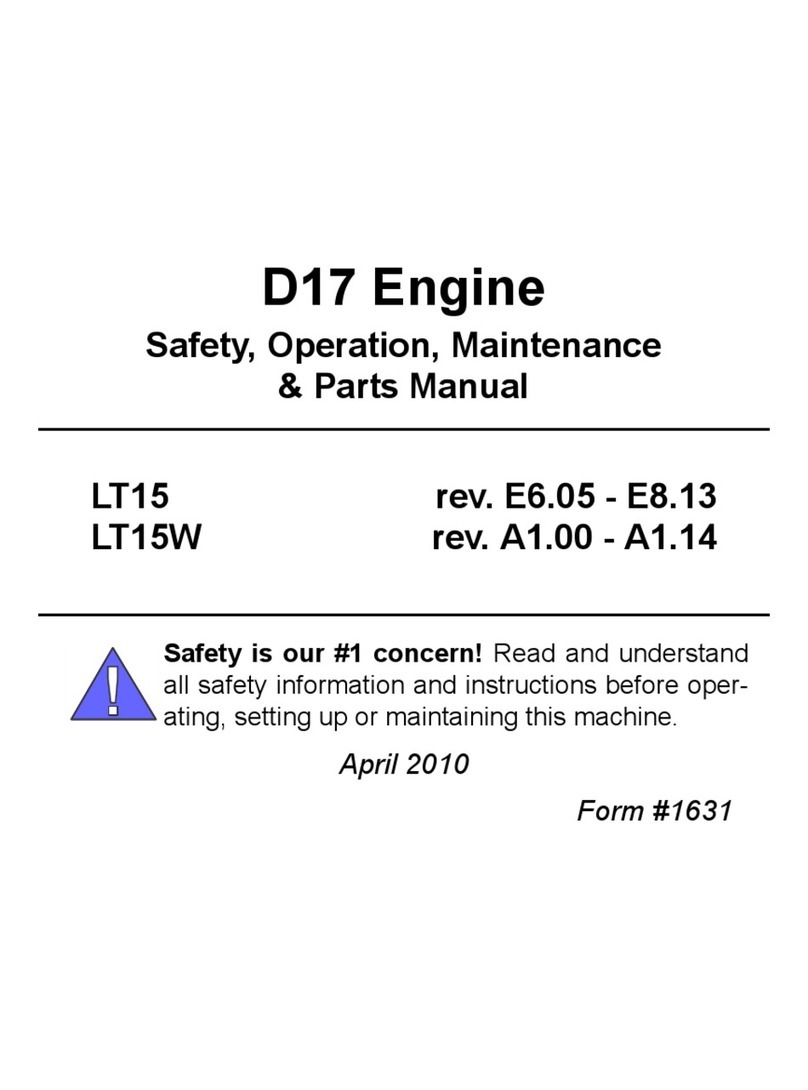 woodmizer D17 Safety, Operation, Maintenance & Parts Manual