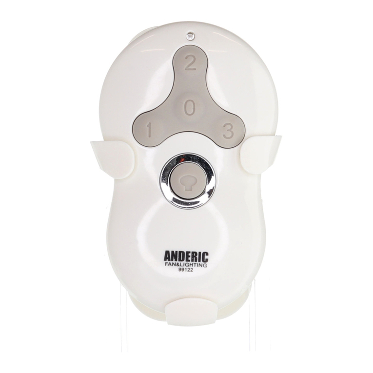 Anderic 99122 quick start guide