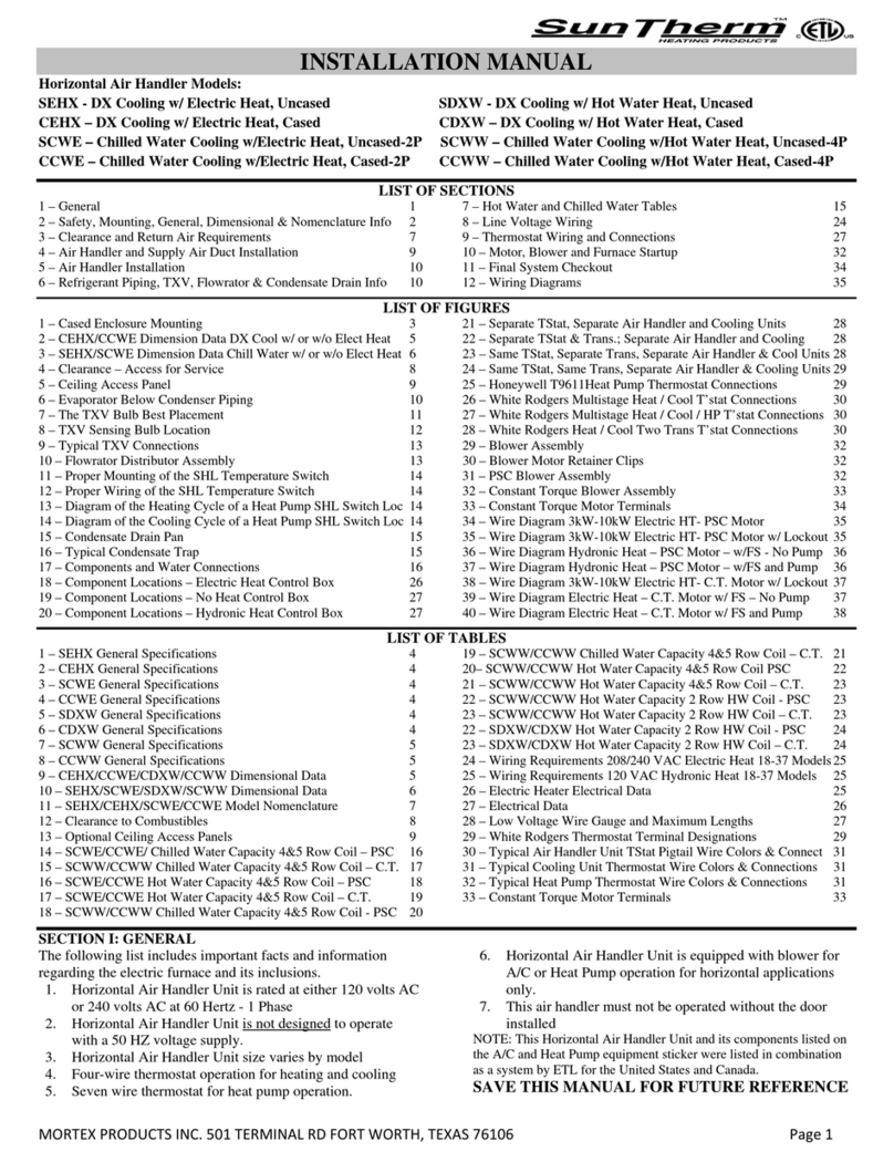 Suntherm SEHX installation manual