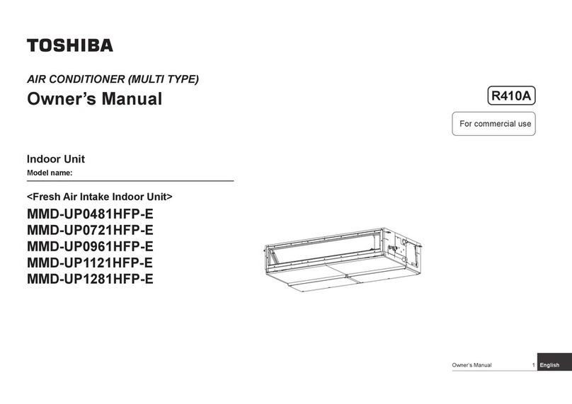 Toshiba MMD-UP0481HFP-E User manual