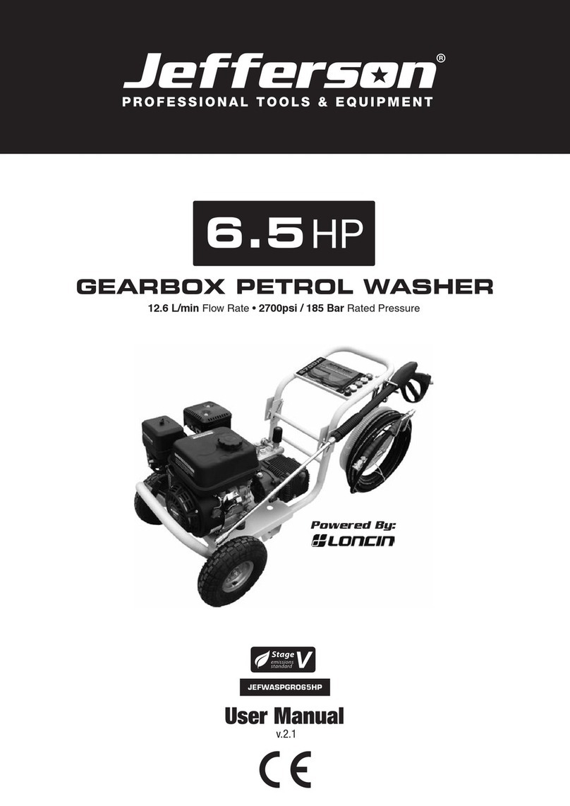 Jefferson Professional Tools & Equipment 6.5HP user manual Jefferson Professional Tools & Equipment 6.5HP user manual