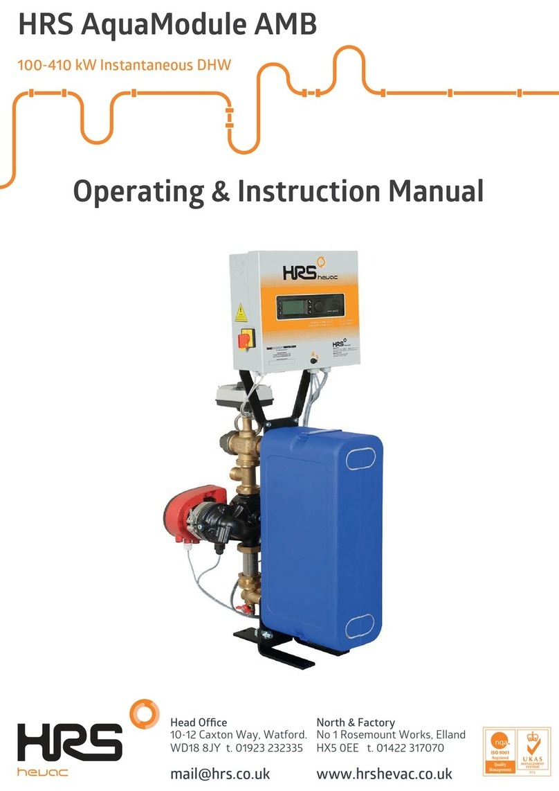 HRS AquaModule AMB15 Operating instructions manual HRS AquaModule AMB15 Operating instructions manual