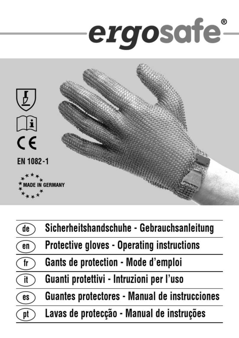 ErgoSafe HE349 operating instructions