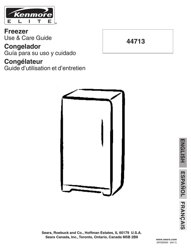 Kenmore 44713 Use & care guide