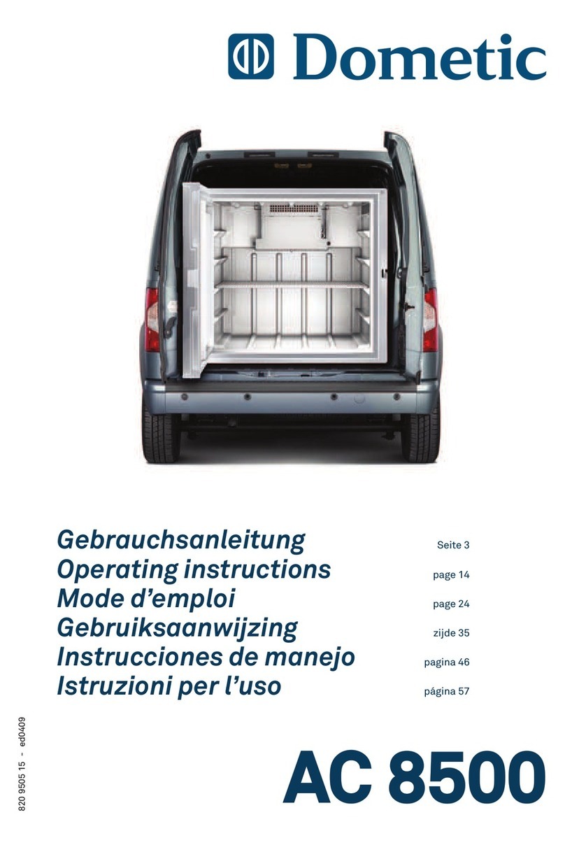 Dometic AC 8500 User manual