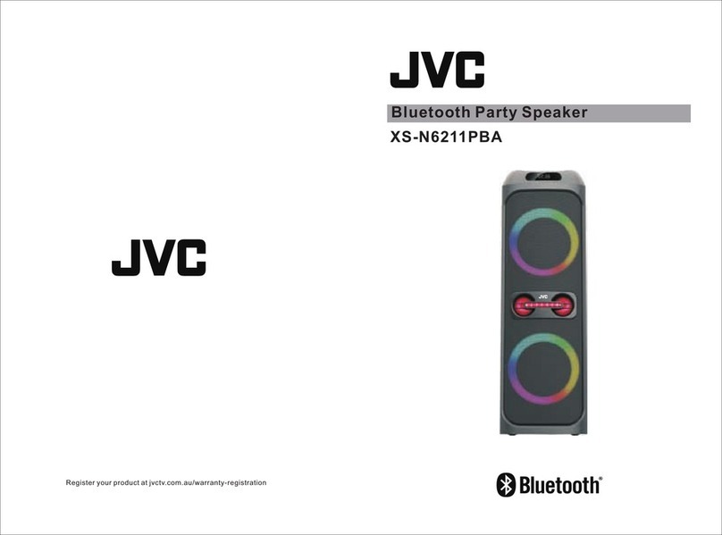 JVC XS-N6211PBA Operator's manual