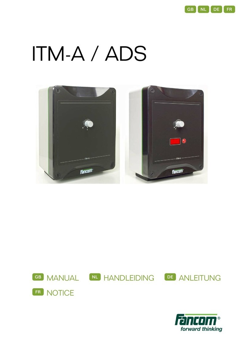 Fancom ITM-A User manual