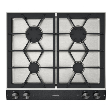 Gaggenau VG 232 .20 instruction manual