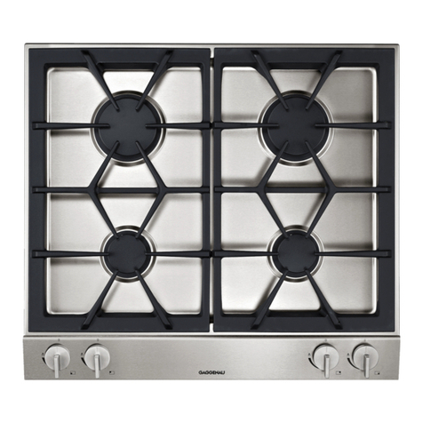 Gaggenau VG 264 CA User manual
