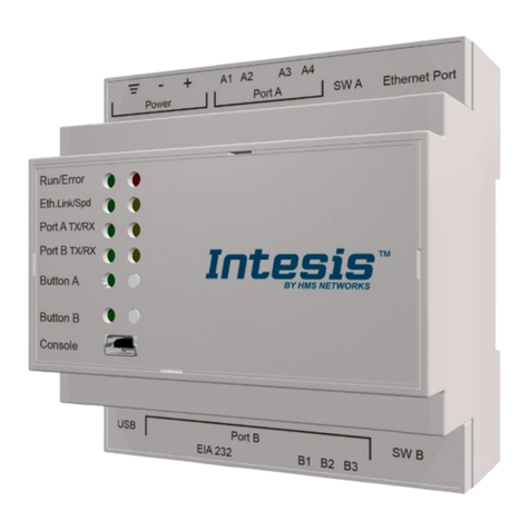 HMS Networks Intesis INKNXFGL016O000 Assembly instructions