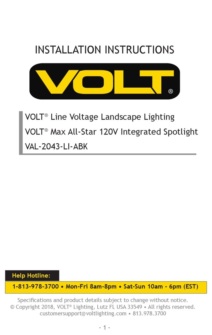 Volt VAL-2043-LI-ABK User manual Volt VAL-2043-LI-ABK User manual