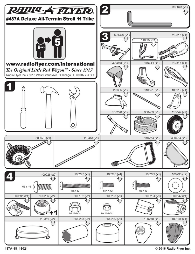 Radio Flyer 487A manual