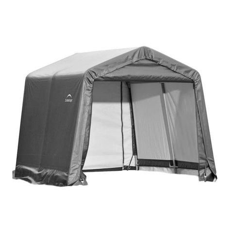 ShelterLogic Shed-in-a-Box 70411 Owner's manual