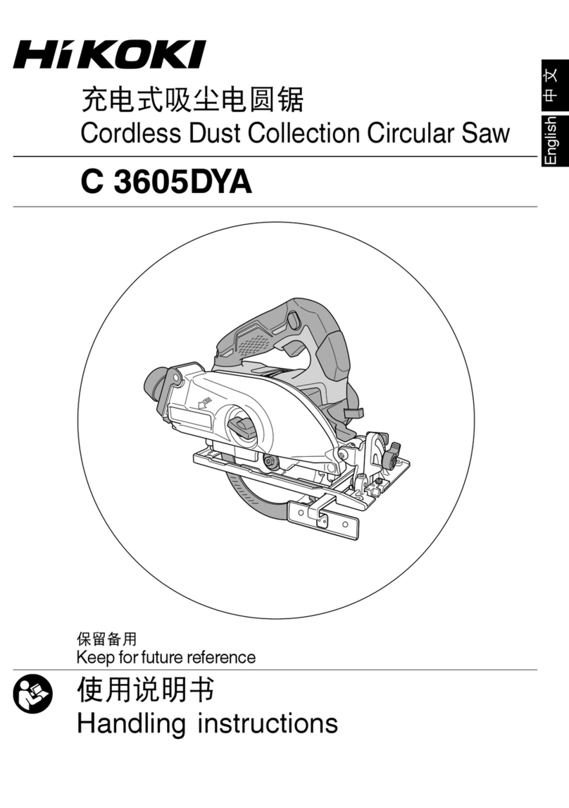 HIKOKI C 3605DYA User manual HIKOKI C 3605DYA User manual