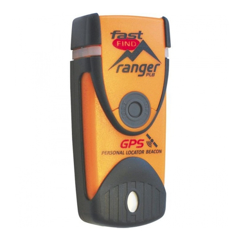 Orolia FAST FIND RANGER PLB User manual
