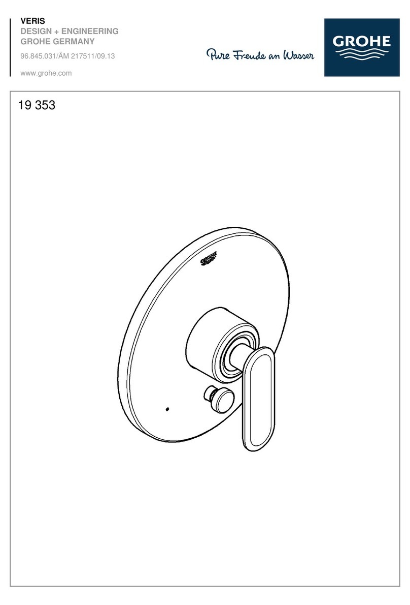 Grohe VERIS 19 353 manual