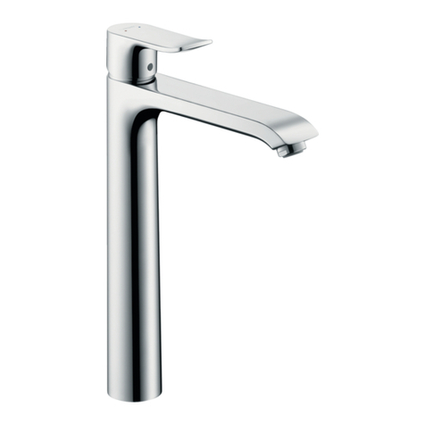 Hans Grohe Metris Series Instructions for use/assembly instructions Hans Grohe Metris Series Instructions for use/assembly instructions