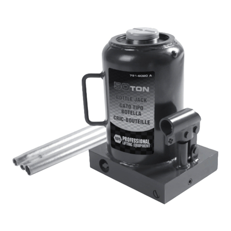 Napa 791-6010 A Operating manual & parts list