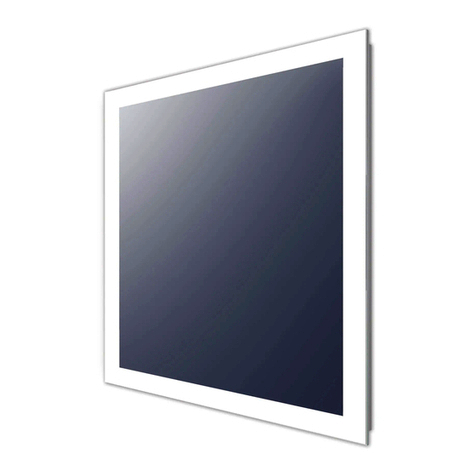 Electric Mirror Silhouette installation instructions