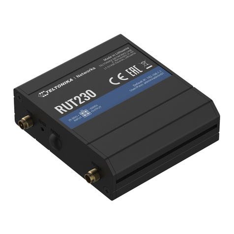 Teltonika RUT230 User manual