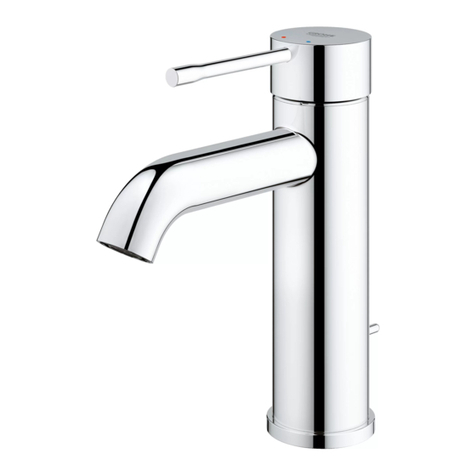 Grohe ESSENCE NEW Series installation guide
