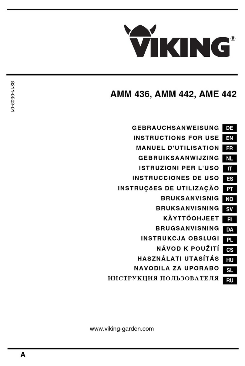 Viking AMM 436 User manual