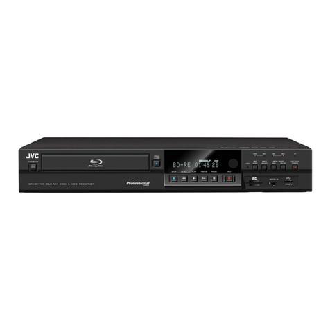 JVC SR-HD1700US Installation guide