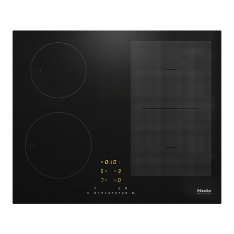 Miele KM 7404 FX User manual Miele KM 7404 FX User manual