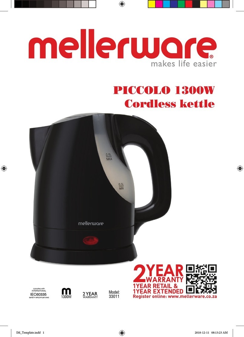 Mellerware PICCOLO manual