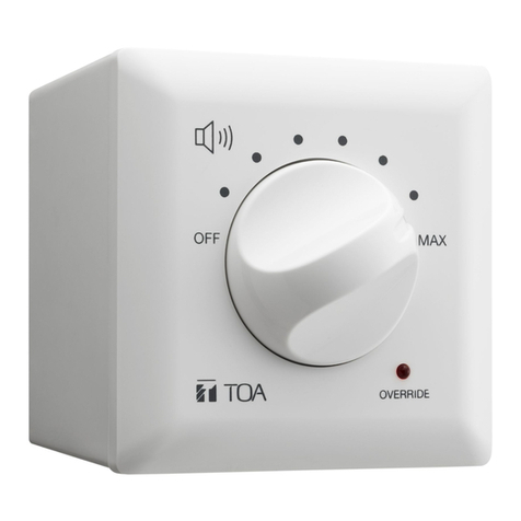 Toa AT-4000 Series installation manual