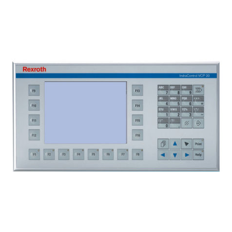 Bosch Rexroth IndraControl VCP 20.2 Technical manual