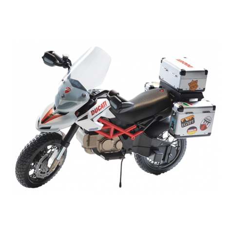Peg-Perego DUCATI HYPERCROSS Use and care