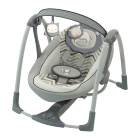 Kids II ingenuity Power Adapt Portable Swing Landon Lion... User manual
