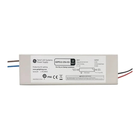 GE Current Tetra GEPS12-25U-EU Manual
