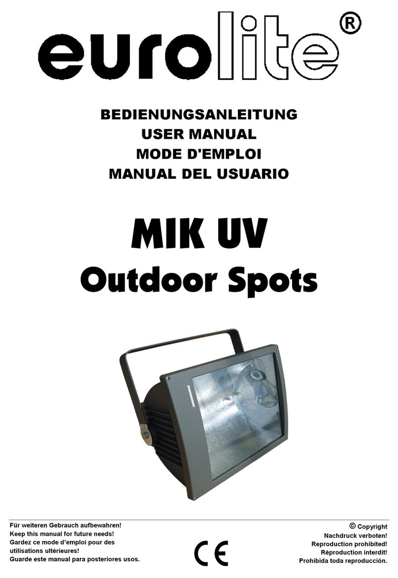 EuroLite MIK UV user manual