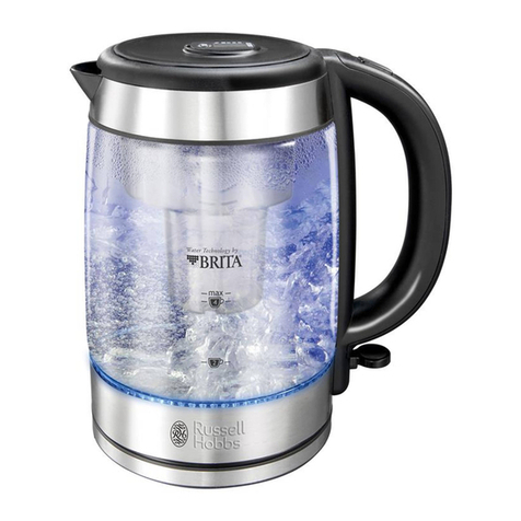 Russell Hobbs Brita 20760-70 User manual Russell Hobbs Brita 20760-70 User manual